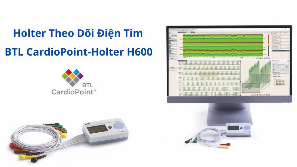 Máy Holter Theo Dõi Điện Tim BTL – H600 Máy Holter Theo Dõi Điện Tim BTL – H600