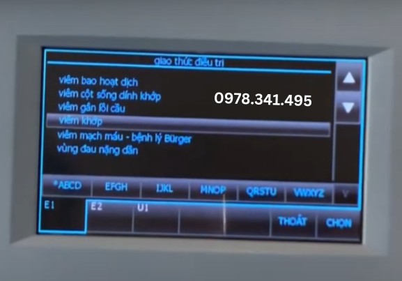 Máy siêu âm kết hợp điện xung 