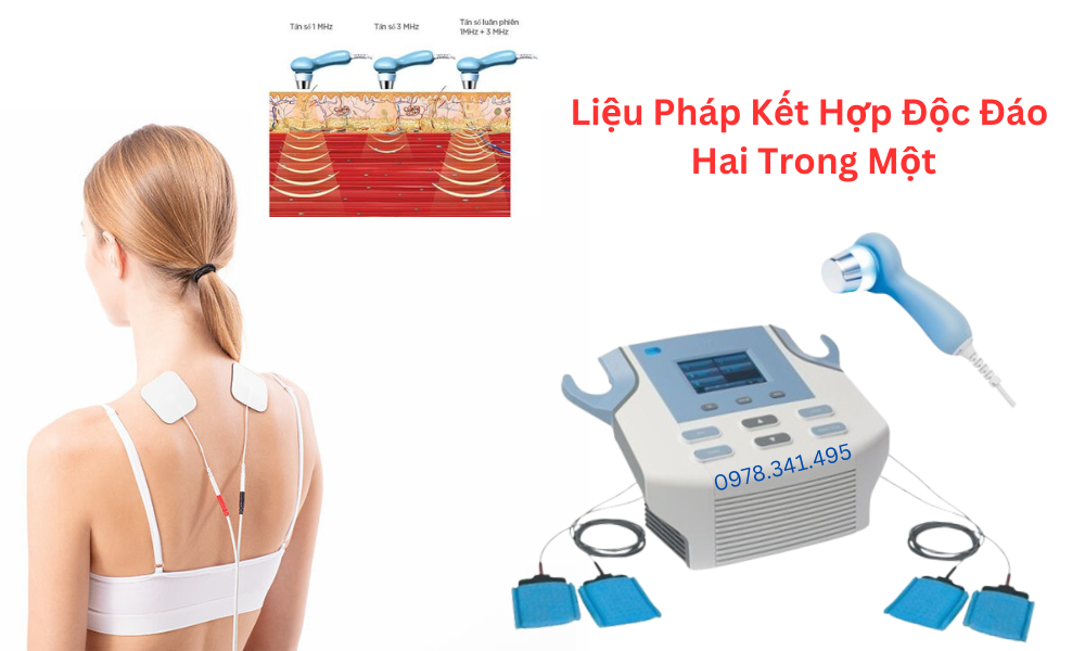 máy điện kết hợp siêu âm 
