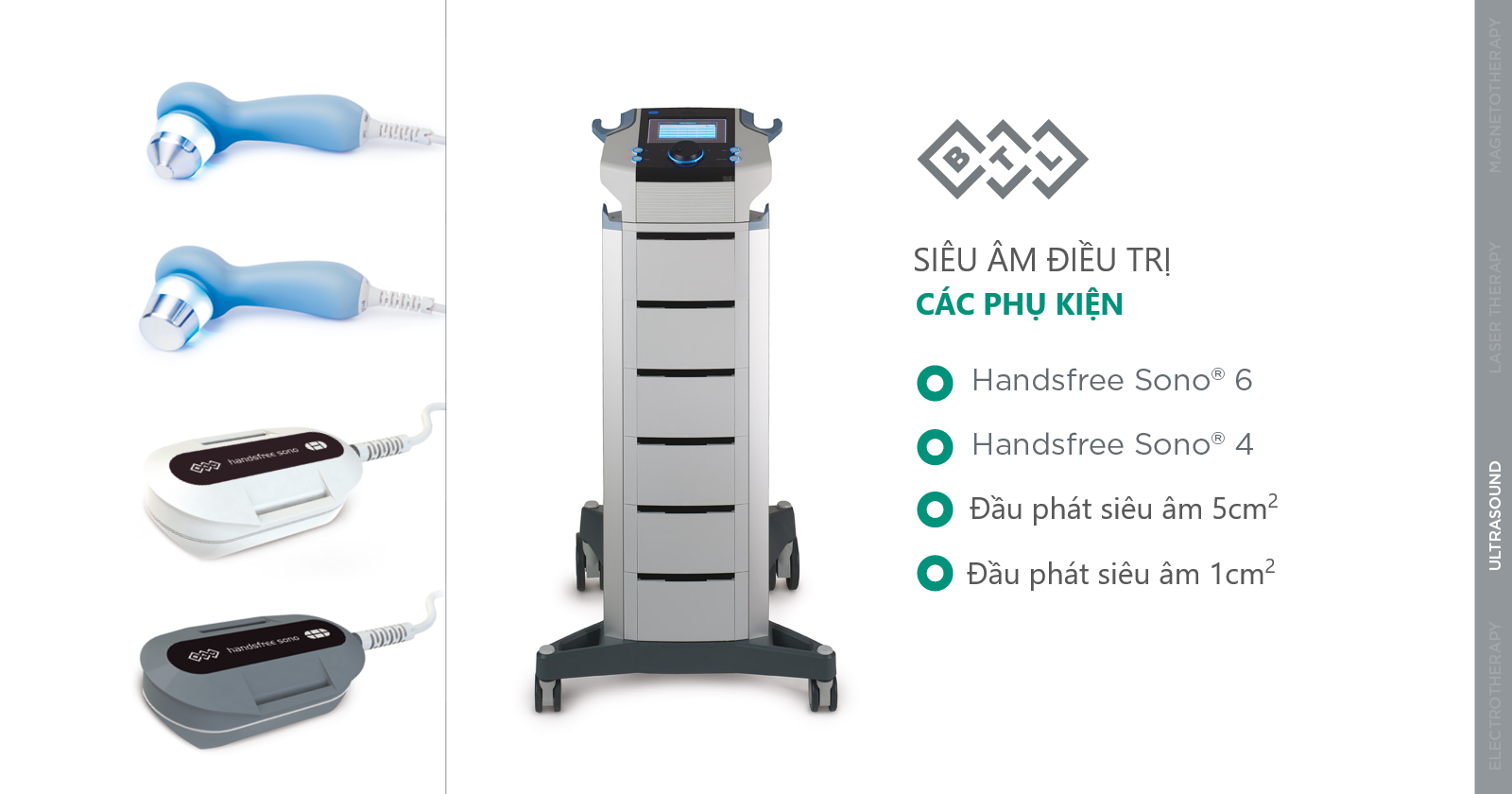 Máy siêu âm trị liệu BTL 4710 Premium 